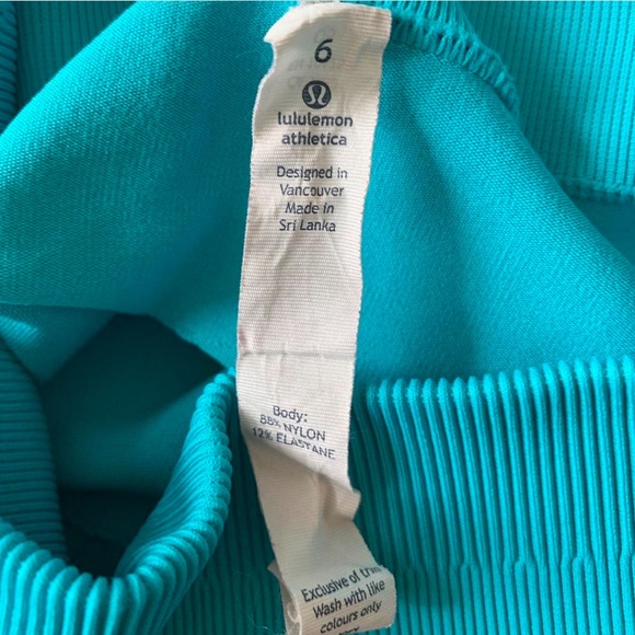 Lululemon Athletica Turquoise Leggings - Picture 4 of 4